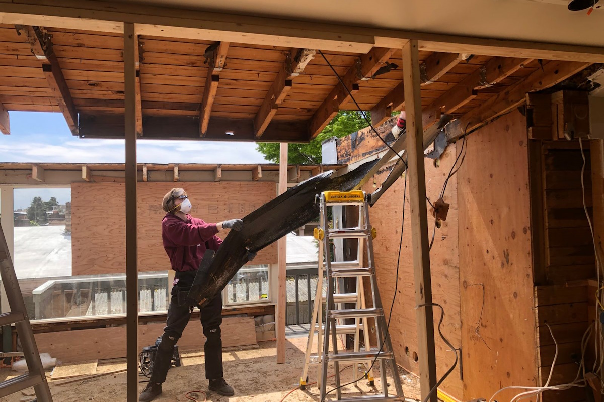 Reforma integral de vivienda en obra
