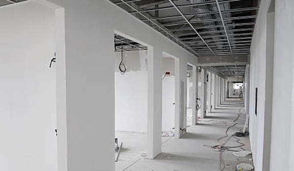 pladur en reus para tabiques interiores